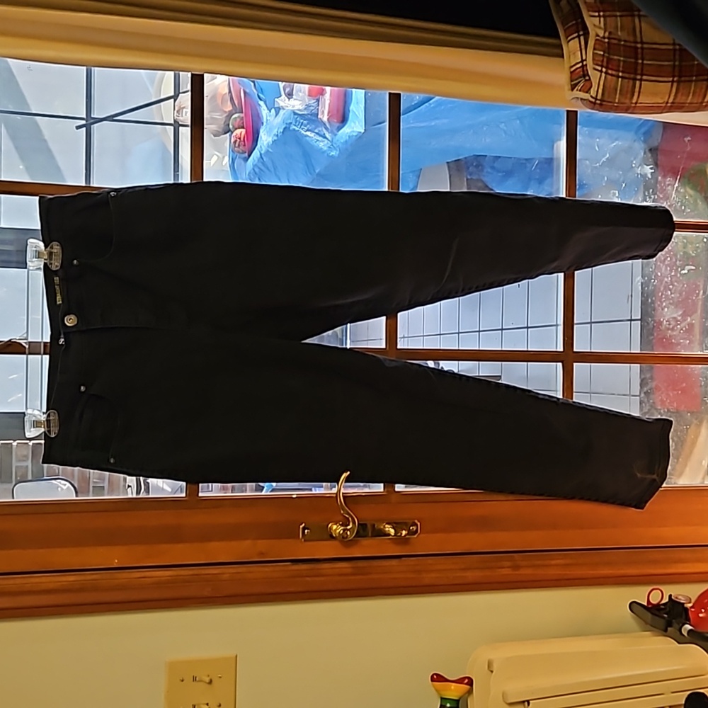 Style & Co. Denim Straight Leg Black Jeans Size 14